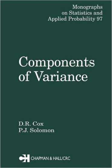 Components of Variance by D.R. Cox - Hardback