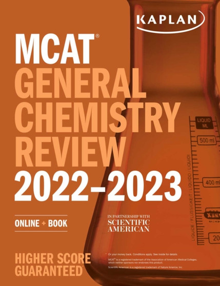 MCAT General Chemistry Review 2022-2023 : Online + Book by Kaplan Test Prep - Paperback