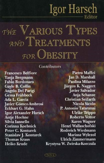 Various Types & Treatments for Obesity by Igor Harsch - Hardback
