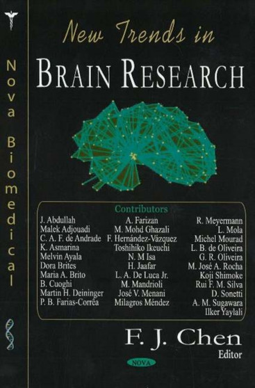 New Trends in Brain Research by F J Chen - Hardback