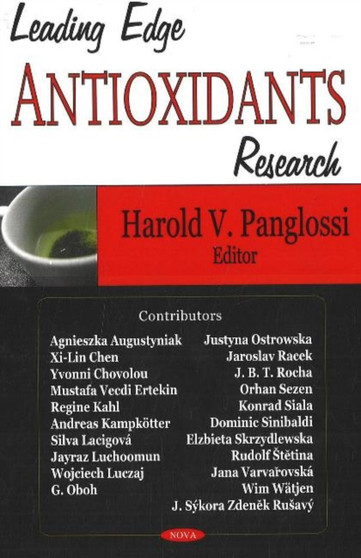 Leading Edge Antioxidants Research by Harold V Panglossi - Hardback