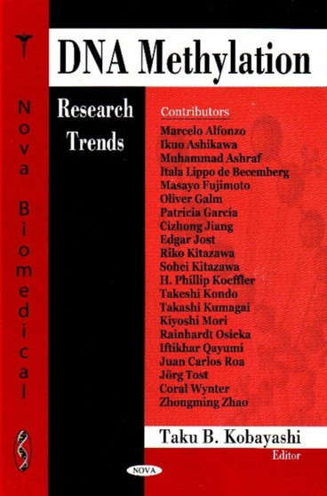 DNA Methylation Research Trends by Taku B Kobayashi - Hardback