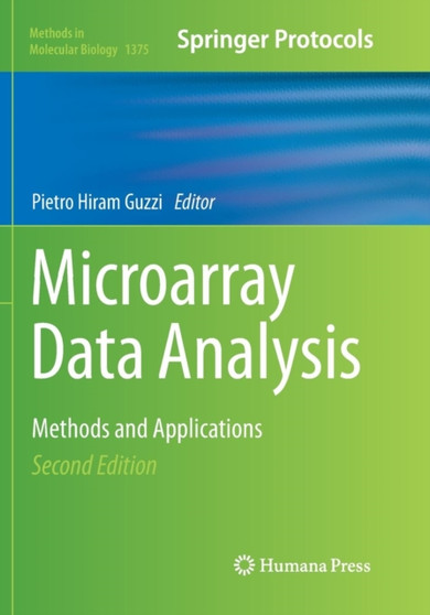 Microarray Data Analysis : Methods and Applications : 1375 by Pietro Hiram Guzzi - Paperback