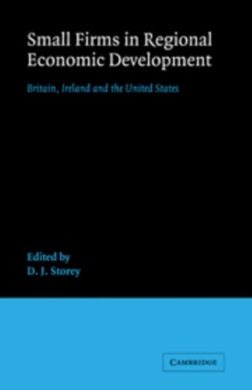 Small Firms in Regional Economic Development : Britain, Ireland and the United States by David John Storey - Hardback
