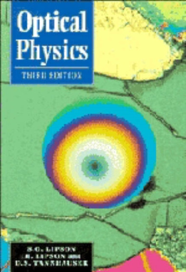 Optical Physics by Stephen G. Lipson - Hardback