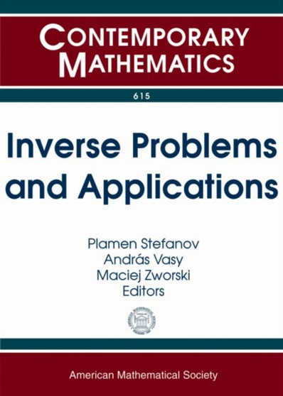 Inverse Problems and Applications by Plamen Stefanov - Paperback