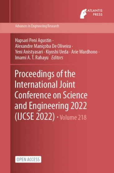 Proceedings of the International Joint Conference on Science and Engineering 2022 (IJCSE 2022) by Hapsari Peni Agustin - Paperback