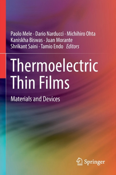 Thermoelectric Thin Films : Materials and Devices by Paolo Mele - Paperback