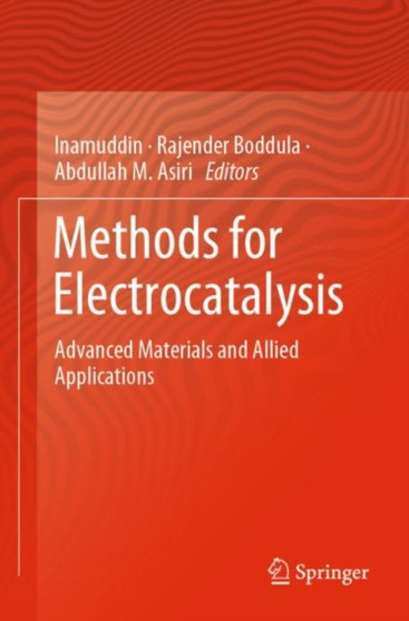 Methods for Electrocatalysis : Advanced Materials and Allied Applications by Inamuddin - Paperback