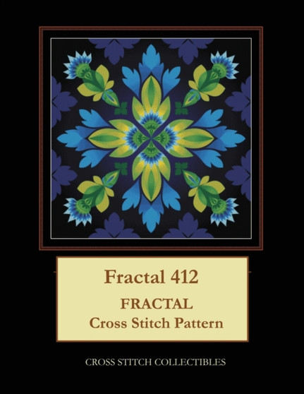 Fractal 412 : Fractal Cross Stitch Pattern by Kathleen George - Paperback