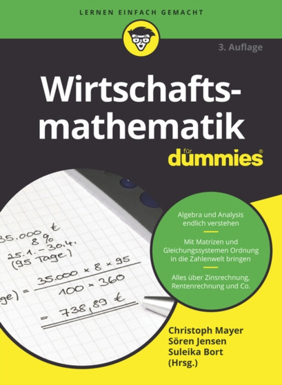 Wirtschaftsmathematik fur Dummies 3e by C Mayer - Paperback