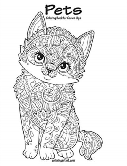 Pets Coloring Book for Grown-Ups : 1 by Nick Snels - Paperback