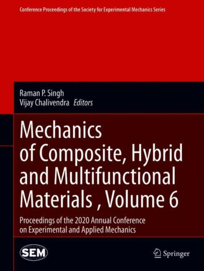 Mechanics of Composite, Hybrid and Multifunctional Materials , Volume 6 : Proceedings of the 2020 Annual Conference on Experimental and Applied Mechanics by Raman P. Singh - Hardback