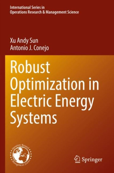 Robust Optimization in Electric Energy Systems : 313 by Xu Andy Sun - Paperback