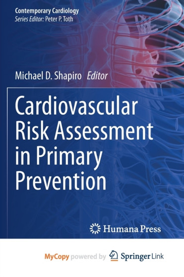 Cardiovascular Risk Assessment in Primary Prevention by Shapiro Michael D. Shapiro - Paperback