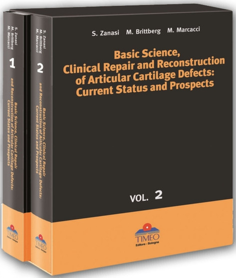 Basic Science, Clinical Repair & Reconstruction of Articular Cartilage Defects : Current Status & Prospects (2-Volume Set) by Stefano Zanasi - Hardback