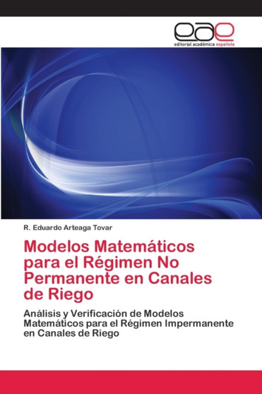 Modelos Matematicos para el Regimen No Permanente en Canales de Riego by R Eduardo Arteaga Tovar - Paperback