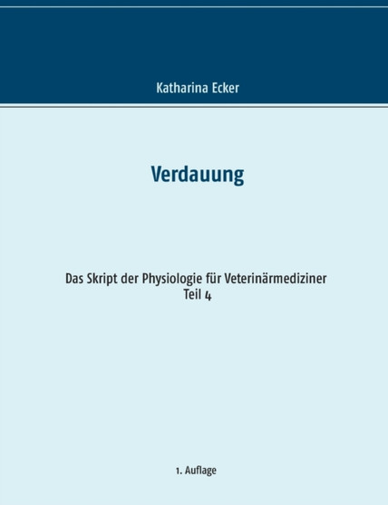 Verdauung by Katharina Ecker - Paperback