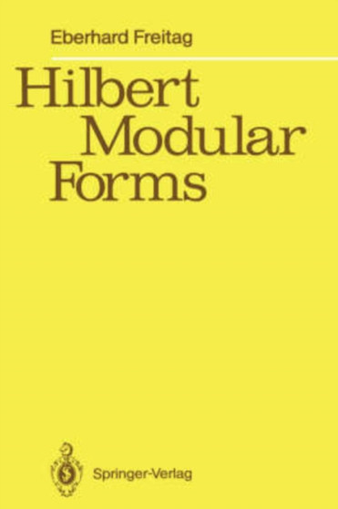 Hilbert Modular Forms by Eberhard Freitag - Hardback