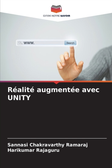 Realite augmentee avec UNITY by Sannasi Chakravarthy Ramaraj - Paperback