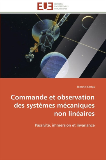 Commande Et Observation Des Syst mes M caniques Non Lin aires by Sarras-I - Paperback