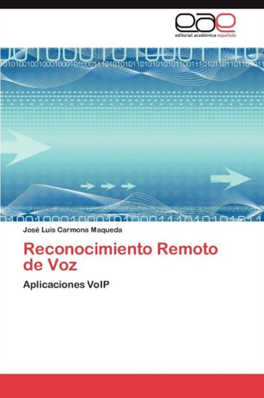 Reconocimiento Remoto de Voz by Carmona Maqueda Jose Luis - Paperback