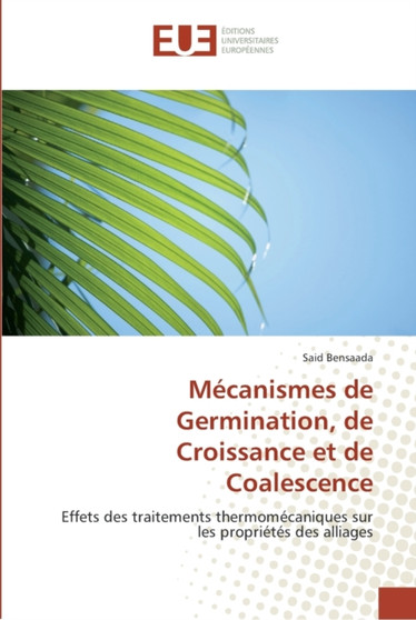 Mecanismes de germination, de croissance et de coalescence by Bensaada-S - Paperback