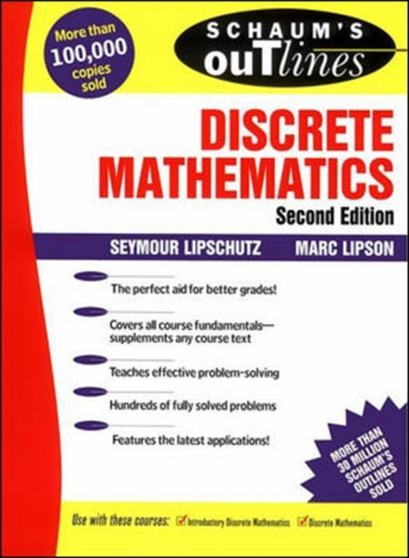 Schaum's Outline of Discrete Mathematics by Seymor Lipschutz - Paperback