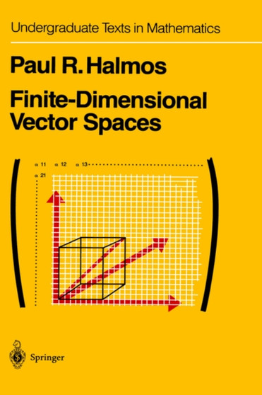 Finite-Dimensional Vector Spaces by P.R. Halmos - Hardback