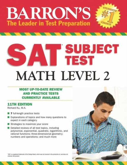 Barron's SAT Subject Test Math Level 1 by Ira K. Wolf - Paperback