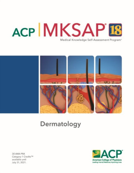 MKSAP (R) 18 Dermatology by Bryan Anderson - Paperback