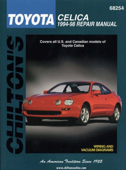 Toyota Celica (94 - 98) (Chilton) by Haynes - Paperback