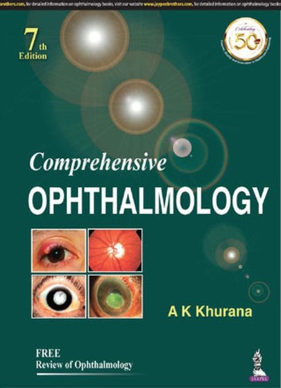 Comprehensive Ophthalmology : with Supplementary Book - Review of Ophthalmology by AK Khurana - Paperback