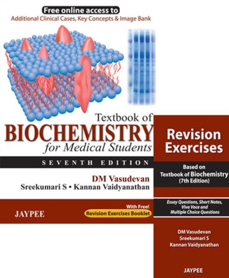Textbook of Biochemistry for Medical Students by D.M. Vasudevan - Paperback