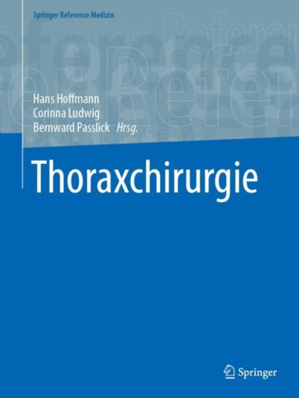 Thoraxchirurgie by Hans Hoffmann - Hardback