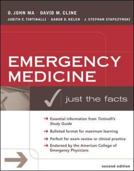 Emergency Medicine : A Comprehensive Study Guide by O.John Ma - Paperback