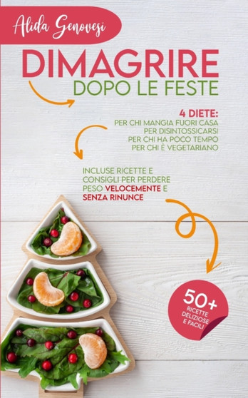 Dimagrire dopo le feste : 4 diete: per chi mangia fuori casa, per disintossicarsi, per chi ha poco tempo, per chi e vegetariano. Incluse ricette e consigli per perdere peso velocemente e senza rinunce