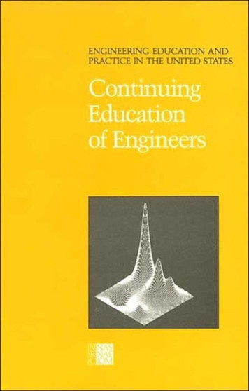 Continuing Education of Engineers by National Research Council - Paperback