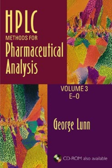 HPLC Methods for Pharmaceutical Analysis : v. 3 by George Lunn - Hardback