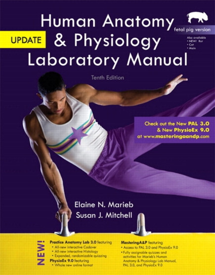 Human Anatomy & Physiology Laboratory Manual, Fetal Pig Version, Update Plus MasteringA&P with Etext -- Access Card Package by Elaine N. Marieb - Paperback