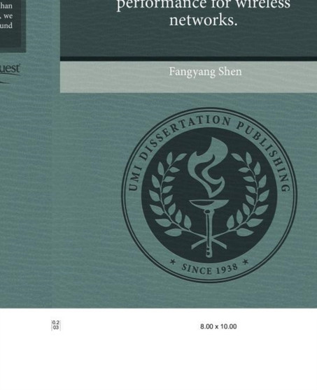 Improving system performance for wireless networks. by Fangyang Shen - Paperback