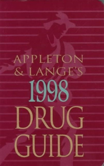 Appleton & Lange's 1999 Drug Guide by Margaret T. Shannon - Paperback