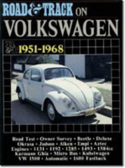 "Road & Track" on Volkswagen, 1951-68 by R.M. Clarke - Paperback