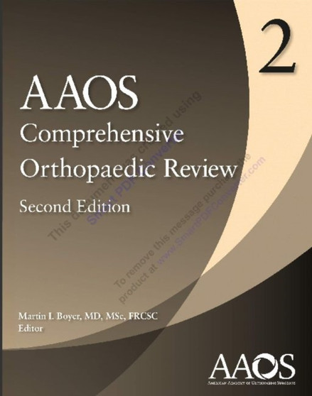AAOS Comprehensive Orthopaedic Review 2 by Martin I. Boyer - Paperback