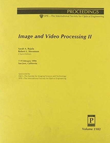 Image & Video Processing Ii by Rajala - Paperback