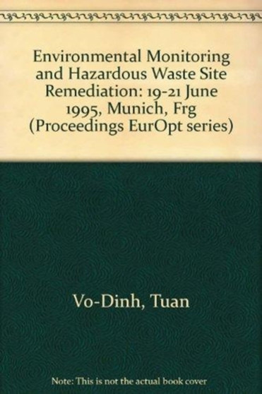 Environmental Monitoring & Hazardous Waste Site by Vo-Dinh - Paperback