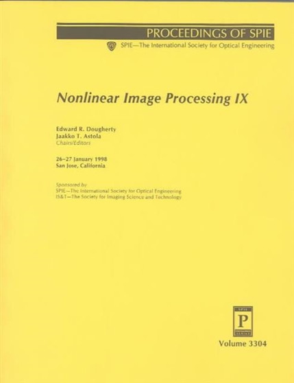 Nonlinear Image Processing IX by Astola - Paperback