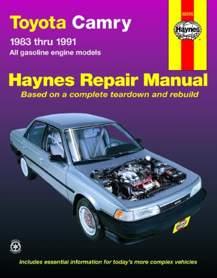 Toyota Camry petrol models (1983-1991) Haynes Repair Manual (USA) by Haynes Publishing - Paperback