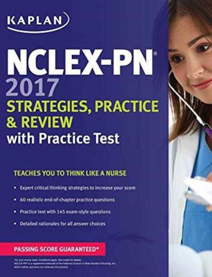 NCLEX-PN 2017 Strategies, Practice and Review with Practice Test by Kaplan Nursing - Paperback