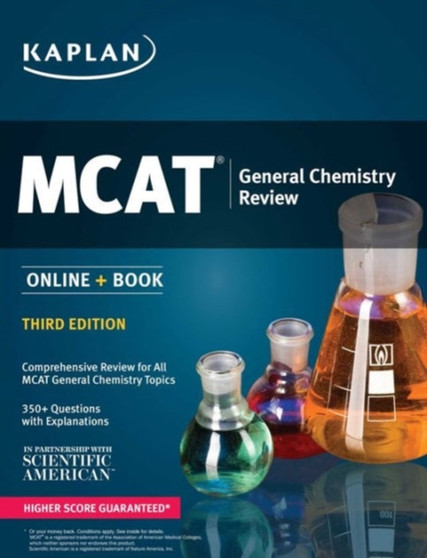 MCAT General Chemistry Review : Online + Book by Kaplan Test Prep - Paperback